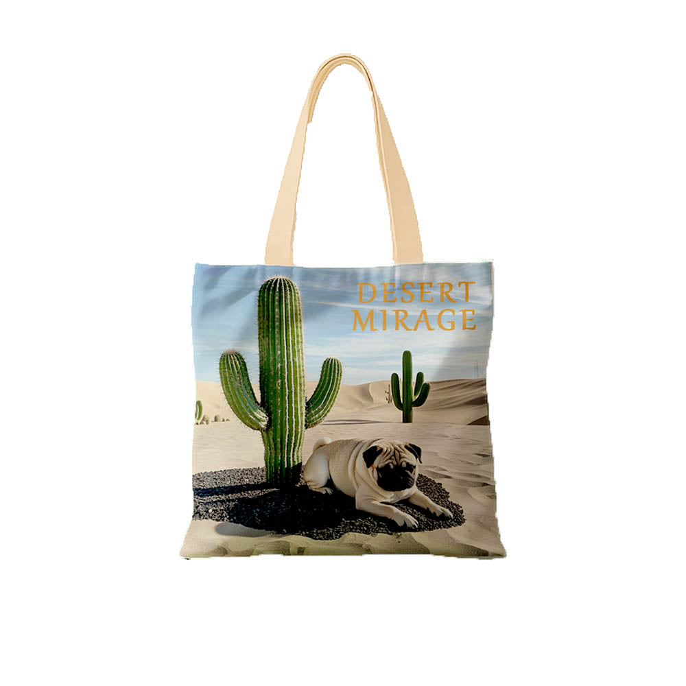 Wüsten-Mirage maßgeschneiderte Hundetaschen mit Tierthema