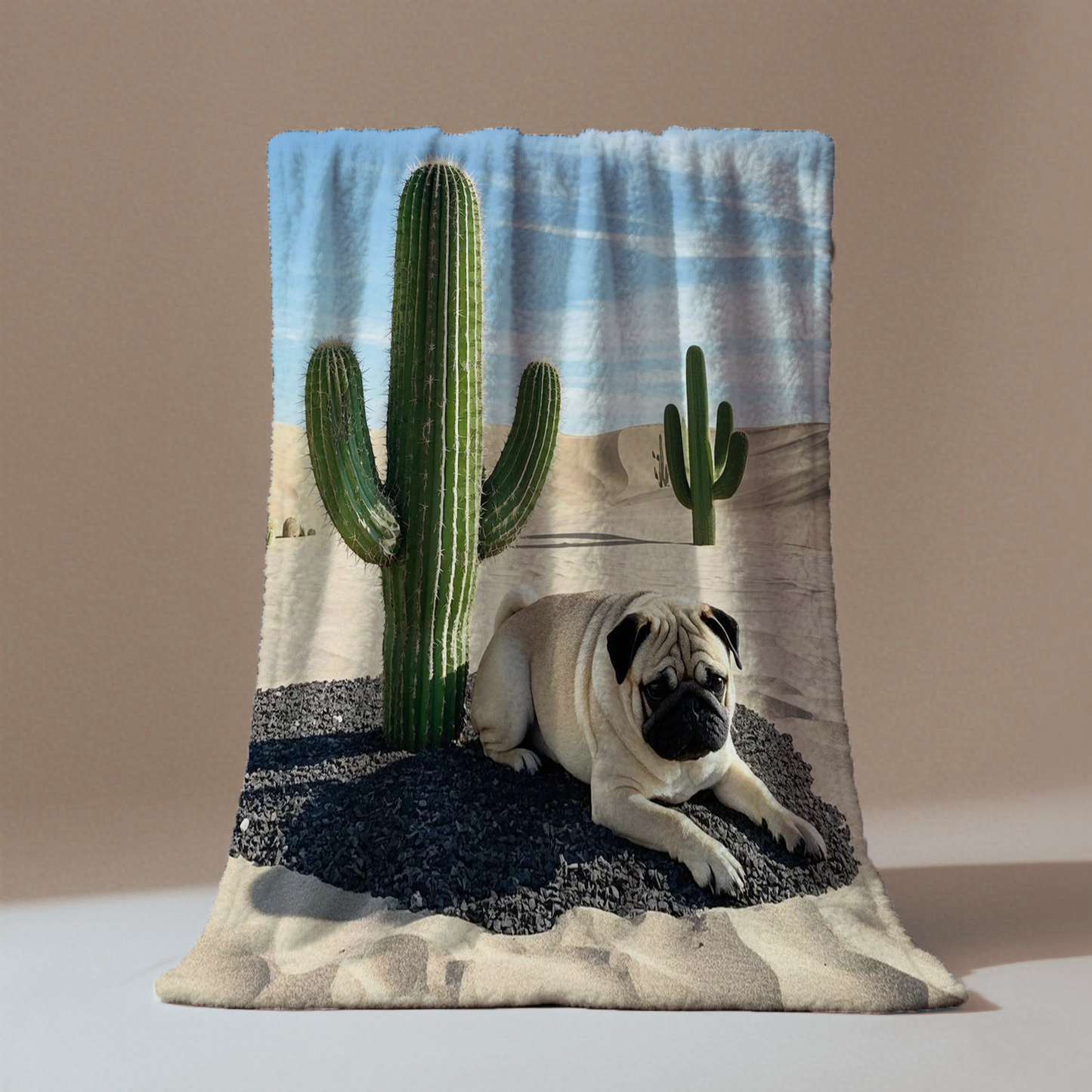 Desert Mirage Custom Pet Blanket