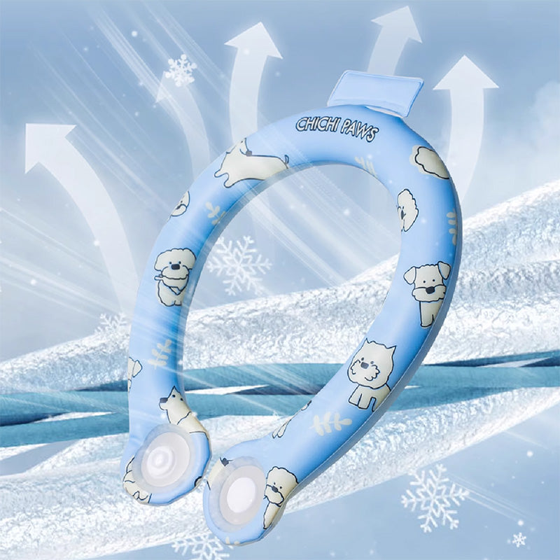 Dog Cooling Collar Cool Ring Cooling Pet Neck Band for Hot Temperatures