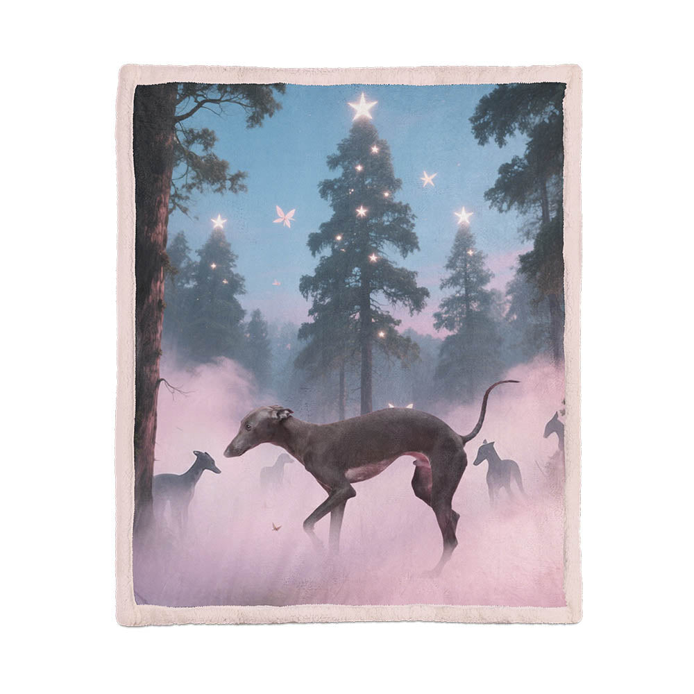Forest Whispers Custom Pet Blanket