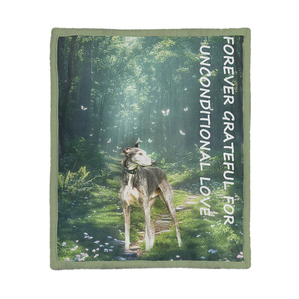 Forest Whispers Custom Pet Blanket