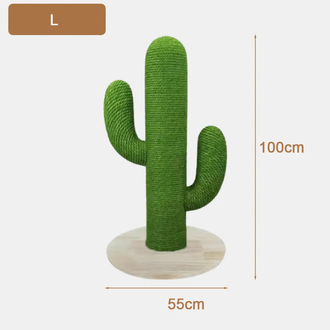 Nature Forme – Cute Cactus Sisal Cat Scratcher Post