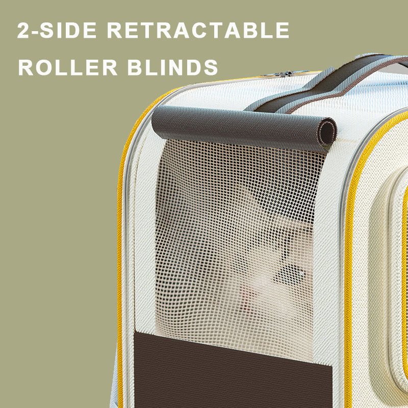 Large Capacity Pet Carrier Backpack Trolley