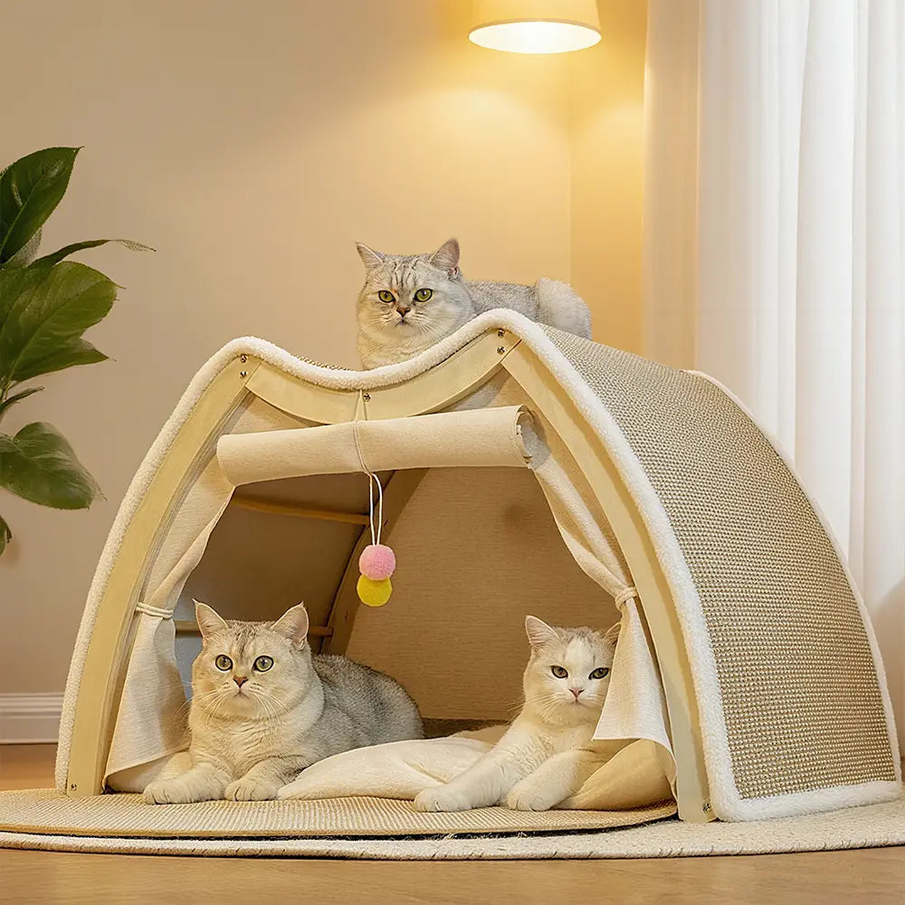 Nature Forme – Jumbo Sisal Cat Tent Villa