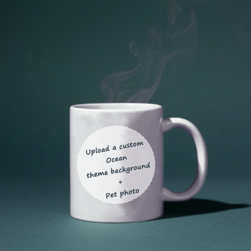 Ocean Rebirth Customized Pet Mug