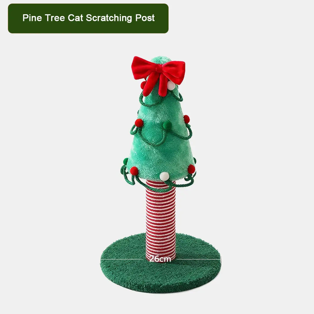 Pawsmas Pine Tree Cat Scratching Post