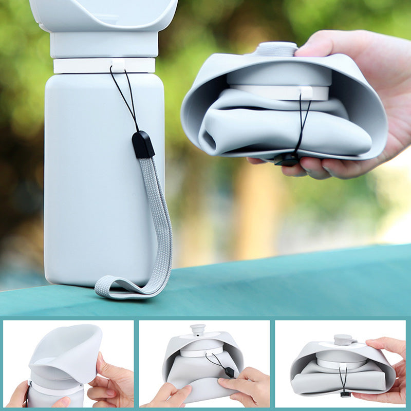 Travel Pet Bottle Bowls Portable Foldable Dog Water Bottle