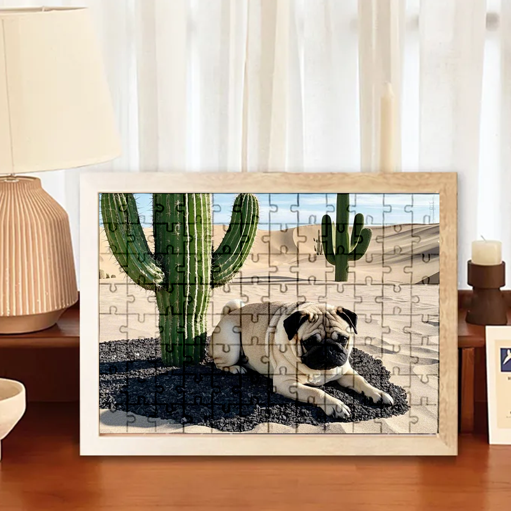 Customized Pet Portrait Puzzle