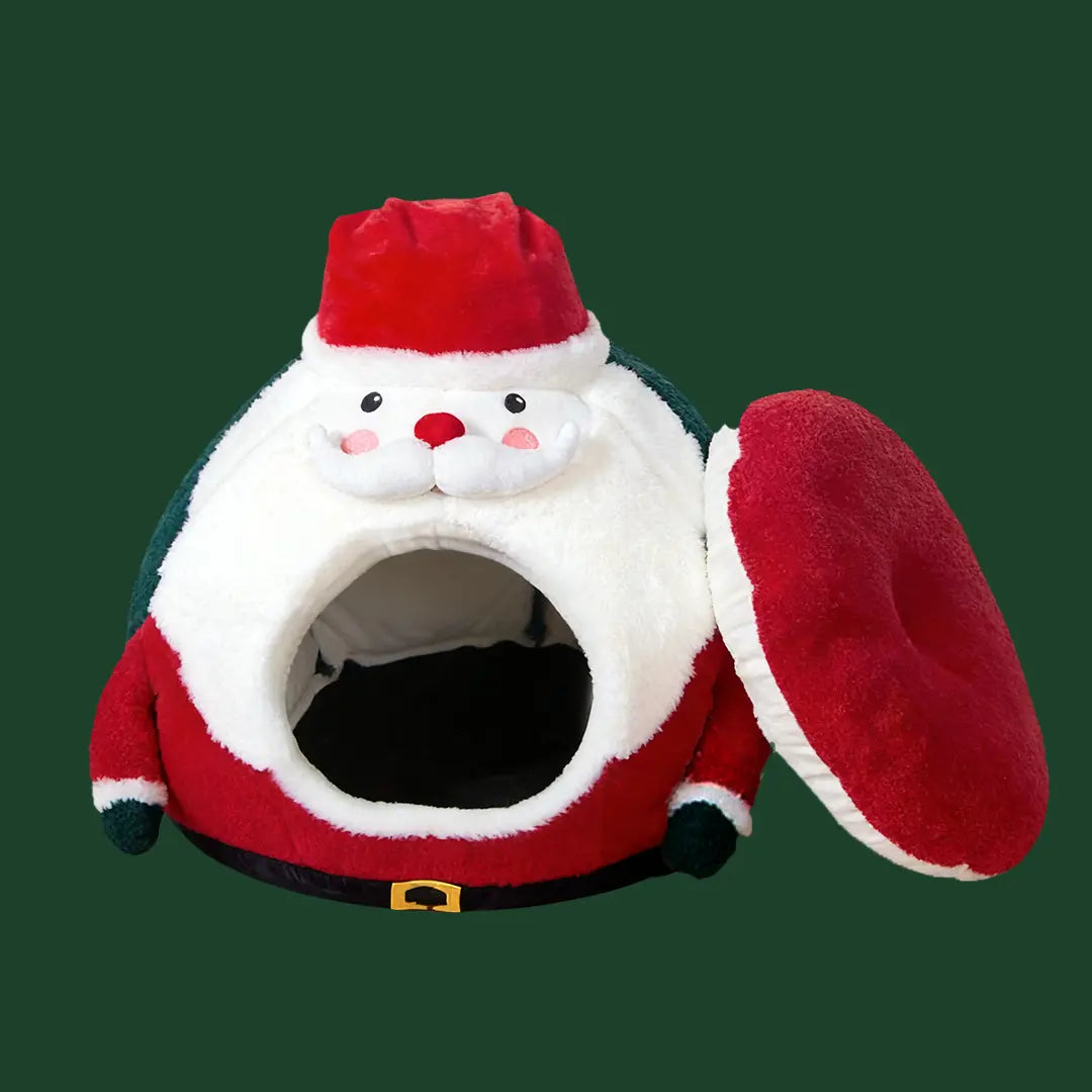 Pawsmas Santa Claus Pet House