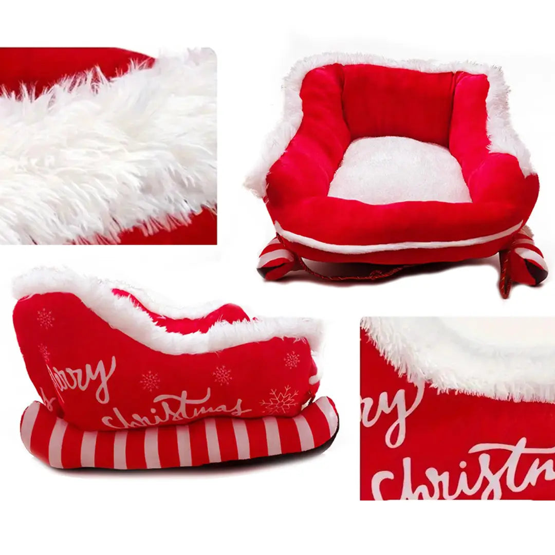 Pawsmas Sleigh Pet Sofa Bed