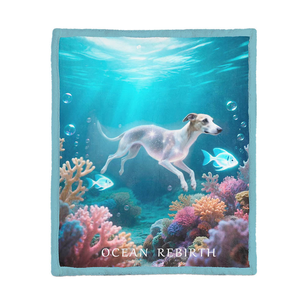 Ocean Rebirth benutzerdefinierter Liebhaber-Wollecke