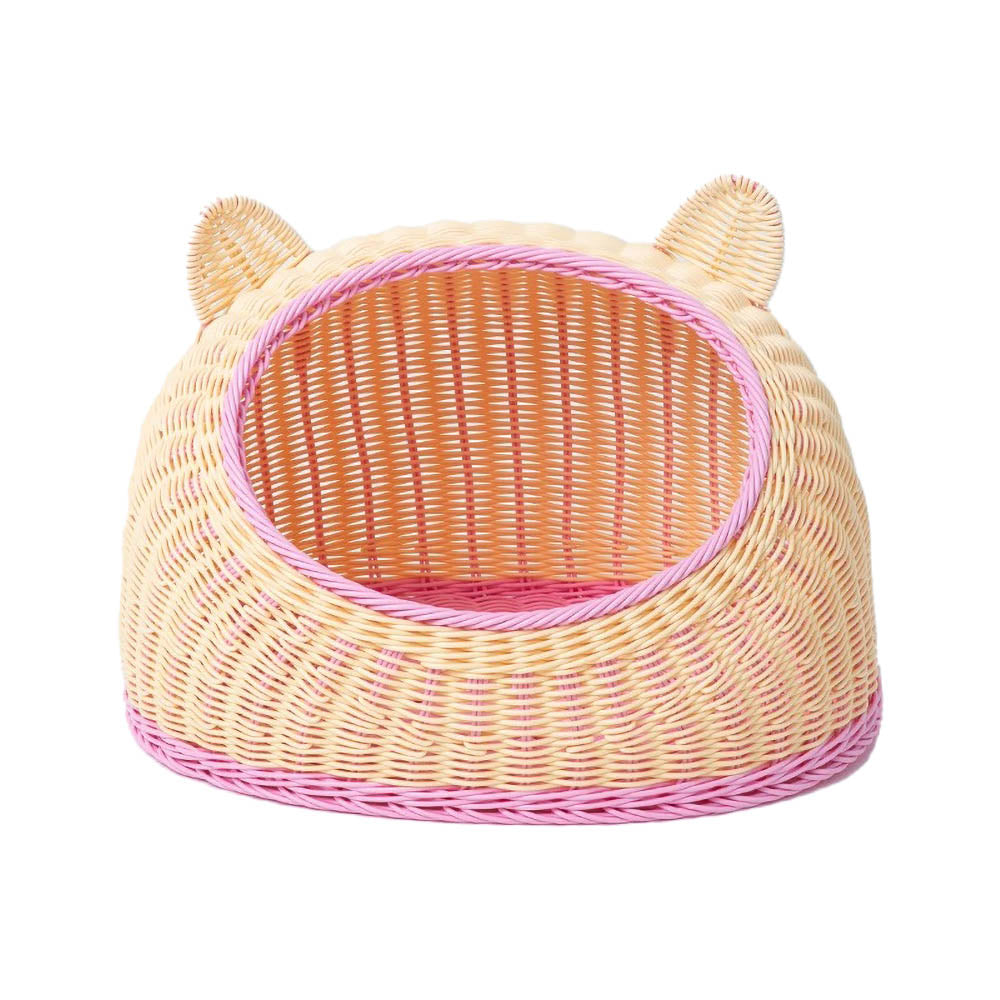 Rattan Cat Bed Stylish Wicker Cat Beds Pet Furniture