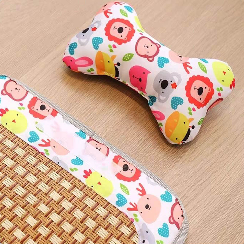 Summer Rattan Mat Pet Sleeping Cooling Pad for Cats Dogs