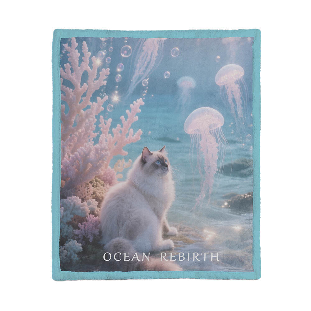 Ocean Rebirth benutzerdefinierter Liebhaber-Wollecke