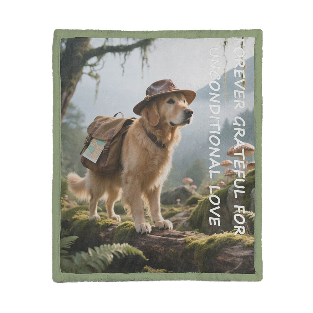 Forest Whispers Custom Pet Blanket