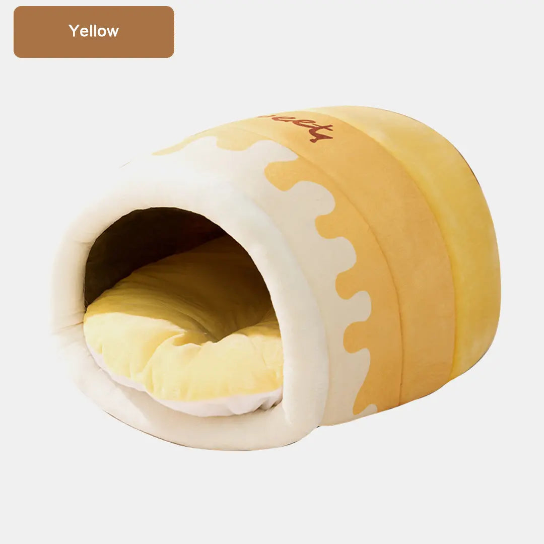 Honey Jar Comfort Pet Bed for Cat Dog