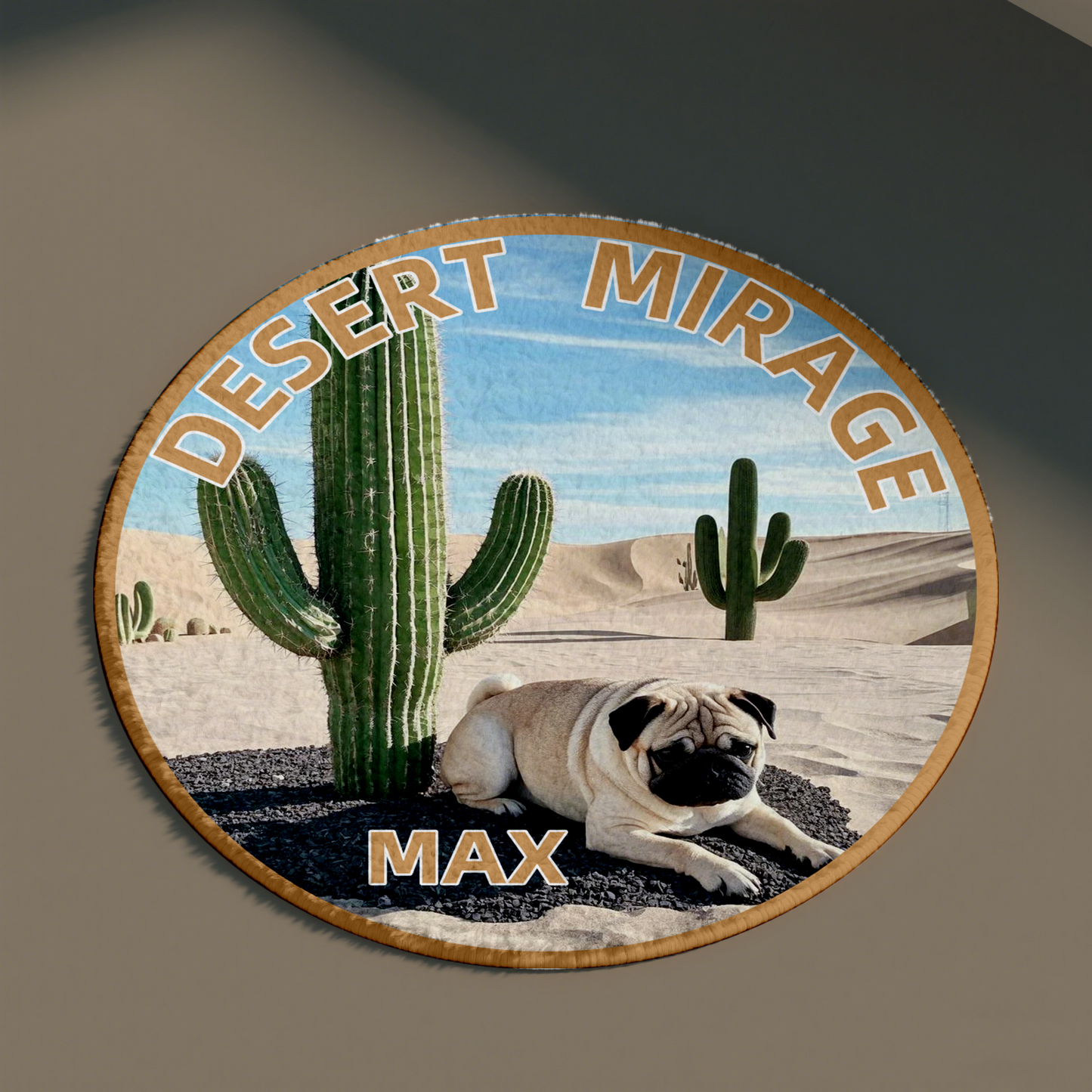 Desert Mirage Customized Carpet