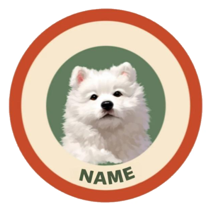 American vintage Customized Pet Portrait Carpet