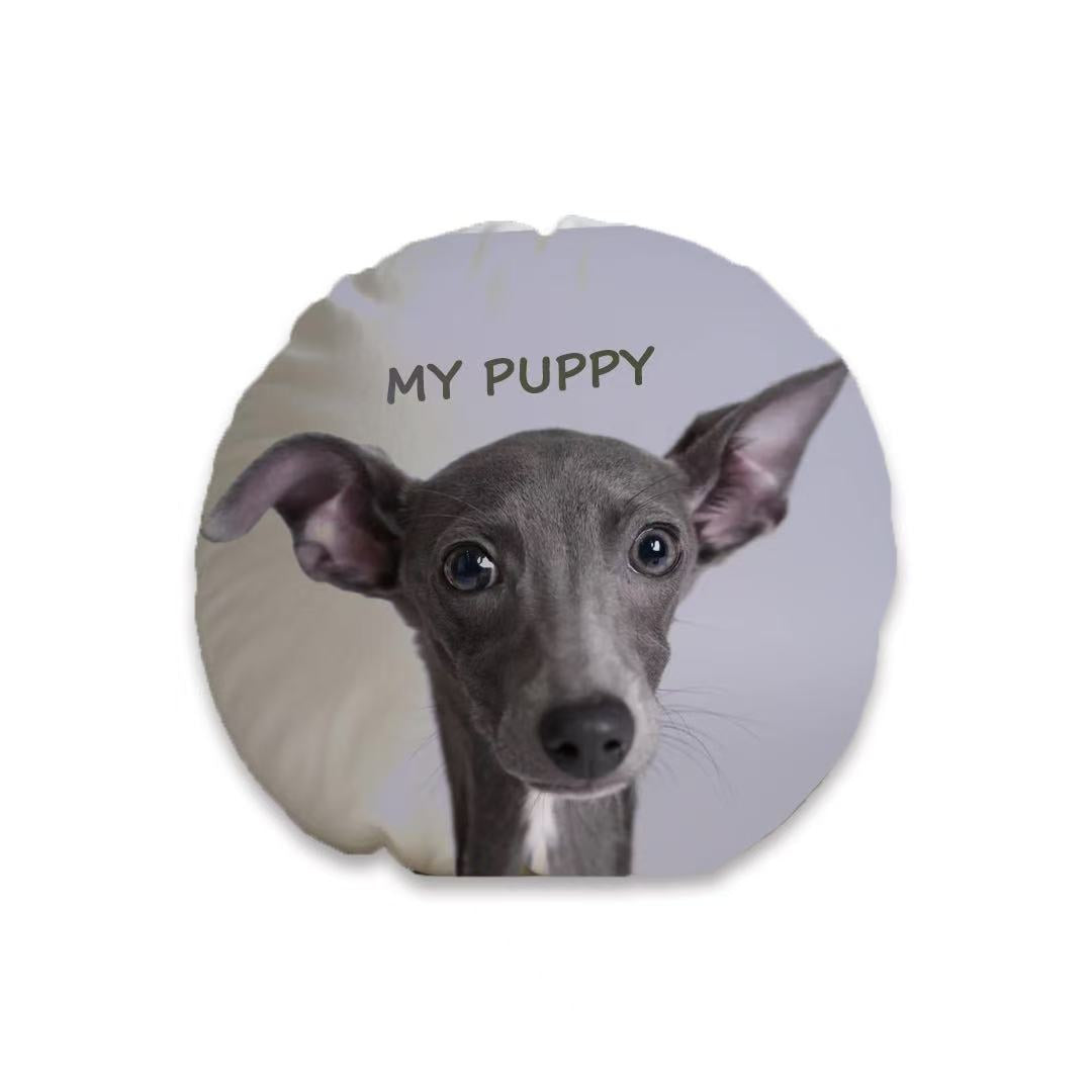 custom your puppy face pillow
