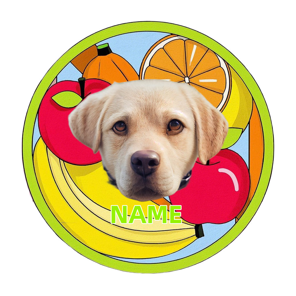 Fruit Season Customized Pet Portrait Carpet