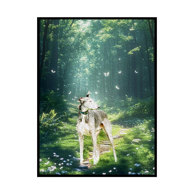 Forest Whisperers - Individualgemalte Bilder