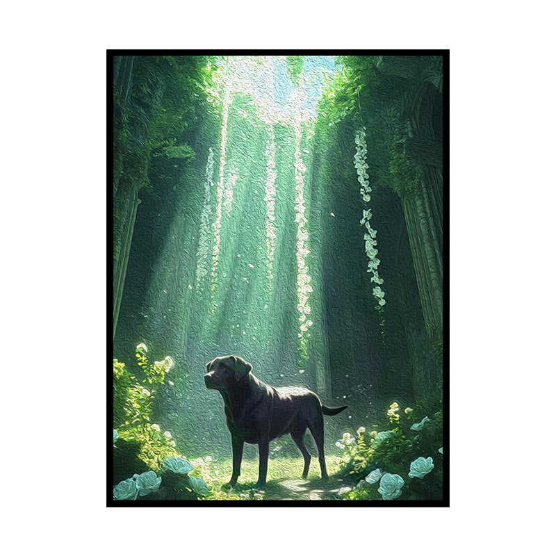 Forest Whisperers - Individualgemalte Bilder