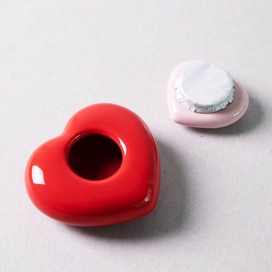 Heart-shaped Ceramic Pet Urn