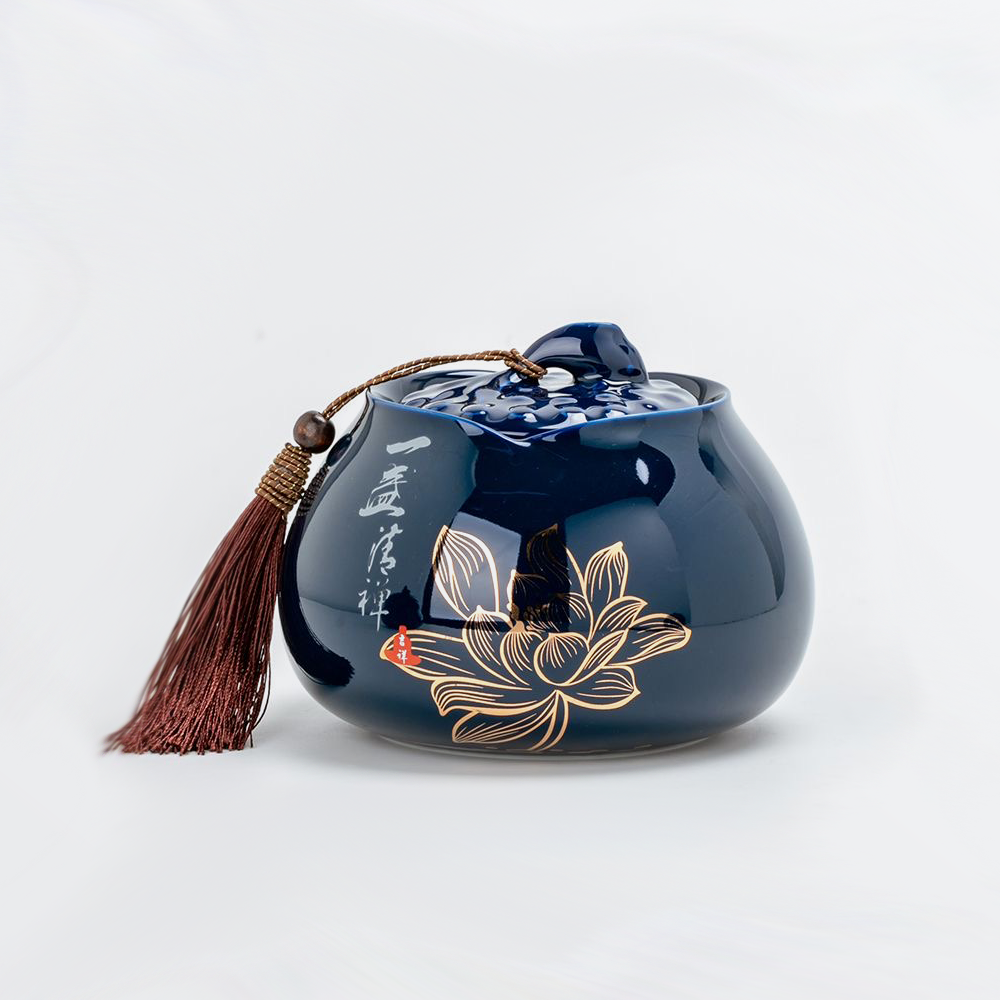 Zen Lotus Pet Urn