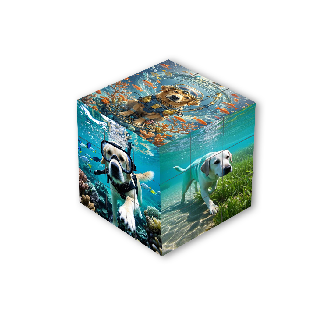 Custom Pet Photo Rubik’s Cubes