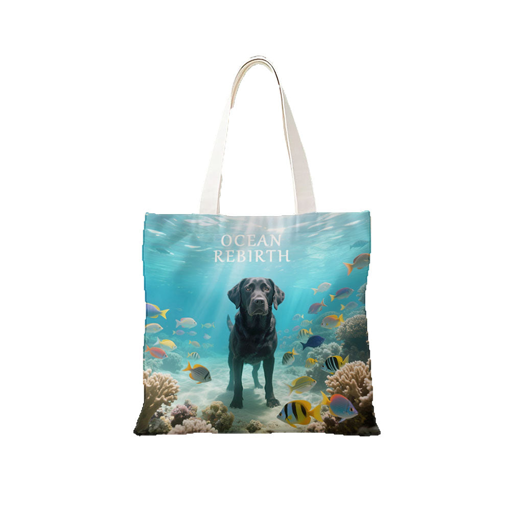 Ocean Rebirth – maßgeschneiderte Tierthemen-Canvas-Taschen
