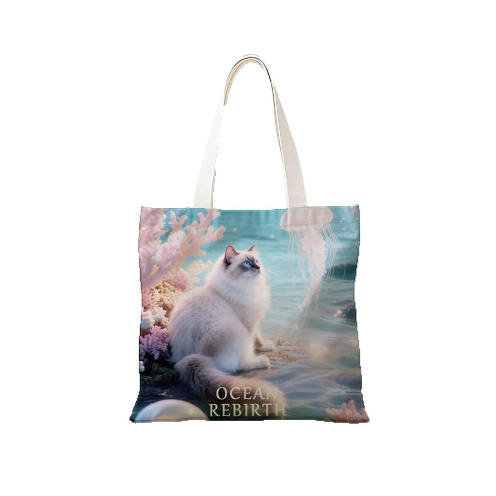 Ocean Rebirth – maßgeschneiderte Tierthemen-Canvas-Taschen