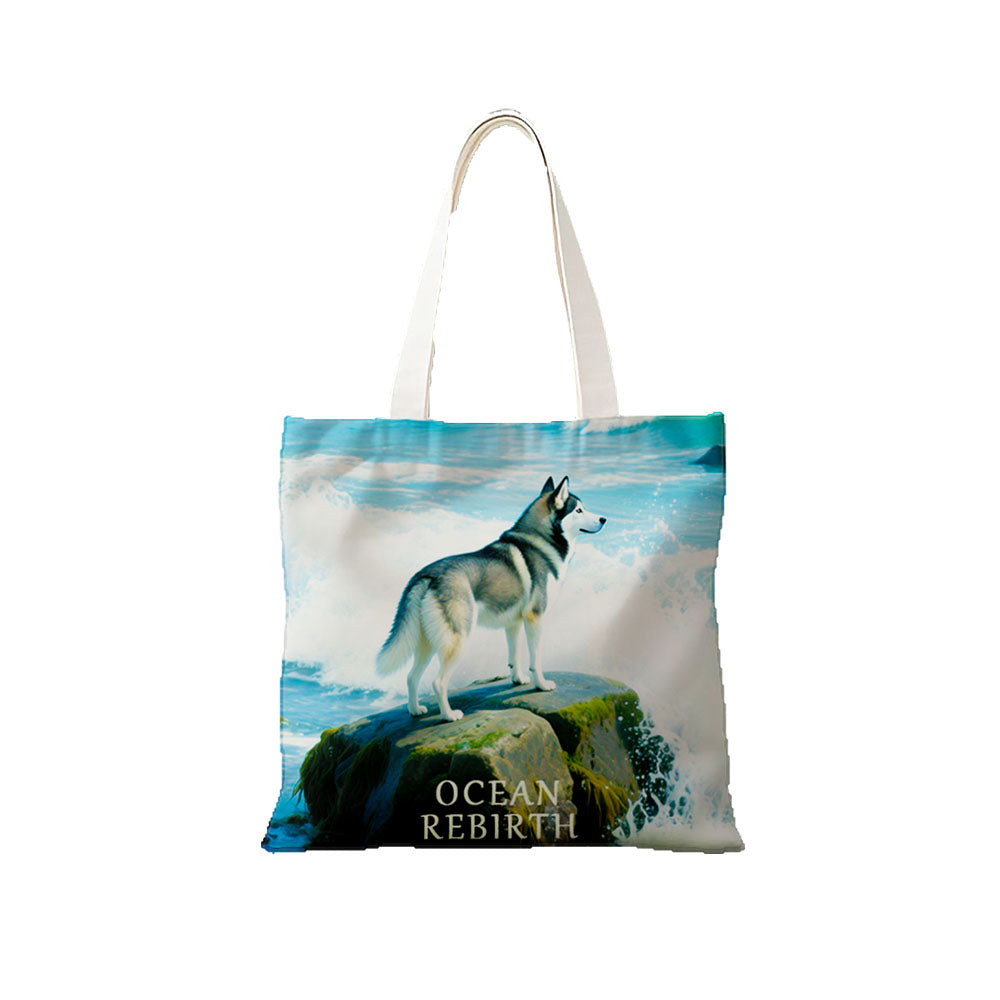 Ocean Rebirth – maßgeschneiderte Tierthemen-Canvas-Taschen