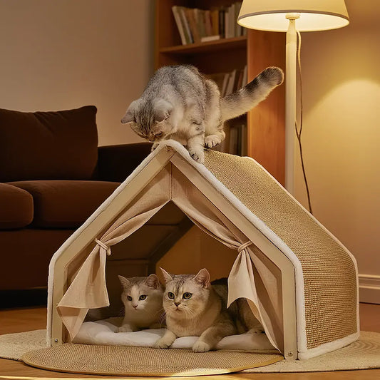 Nature Forme – Jumbo Sisal Cat Tent Villa