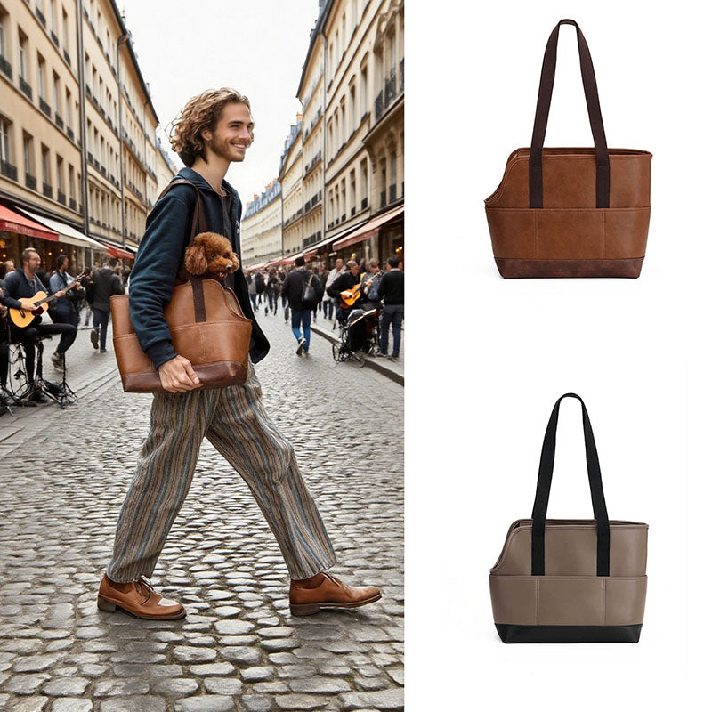 PU Portable Small Pet Carrier Bag