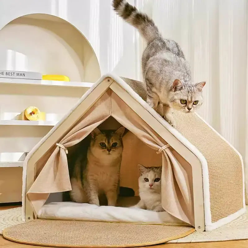 Nature Forme – Jumbo Sisal Cat Tent Villa