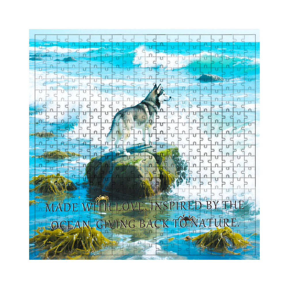 Persönlich gestaltetes Puzzle mit einem Haustierporträt