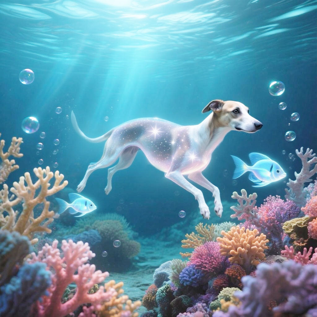 Ocean Rebirth - individuell gestaltete Tier - thematische Untertassen