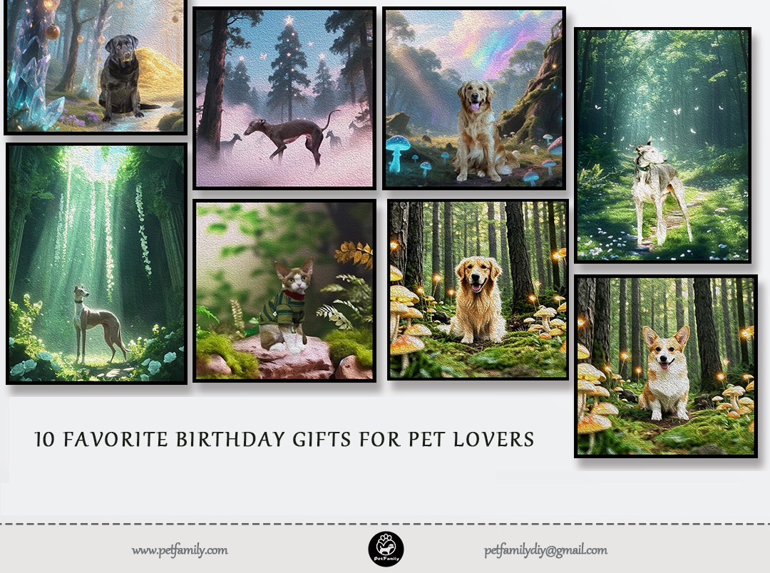 10 favorite birthday gifts for pet lovers (the Forest Series is on the list!)
