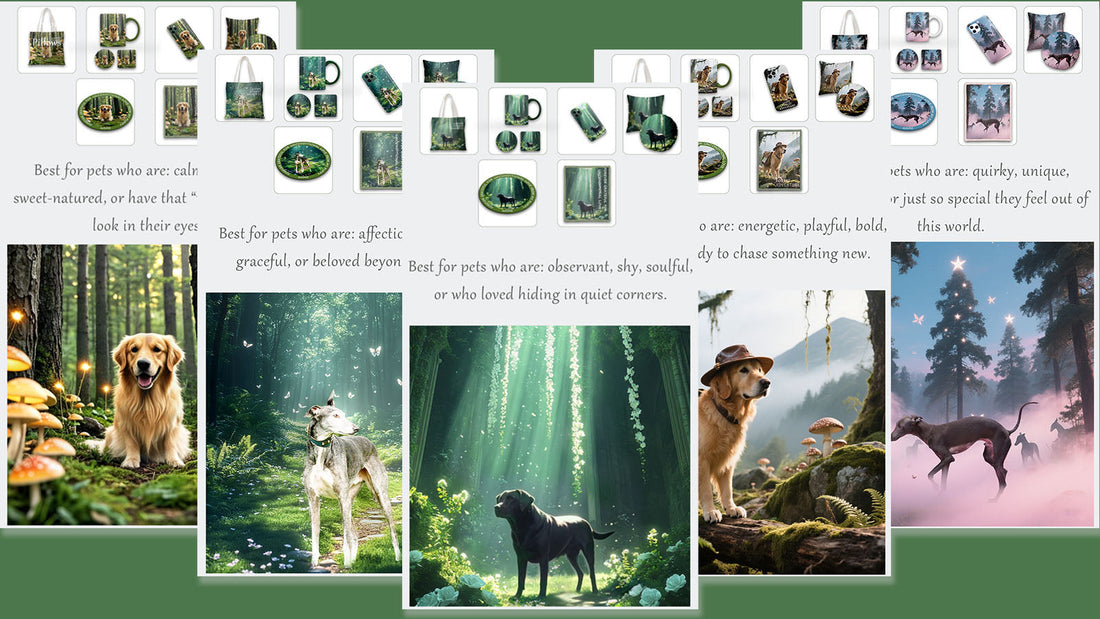 5 Forest Backgrounds to Inspire Your Custom Pet Portrait Keepsakes