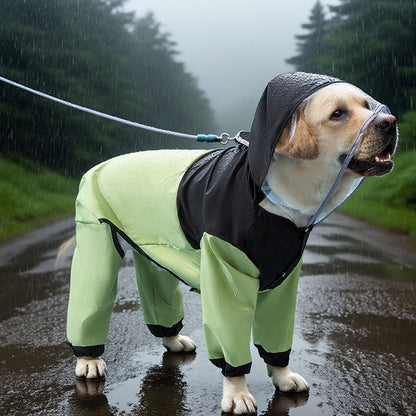Pet Raincoats For Large Dogs