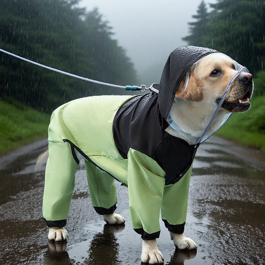 Pet Raincoats For Large Dogs