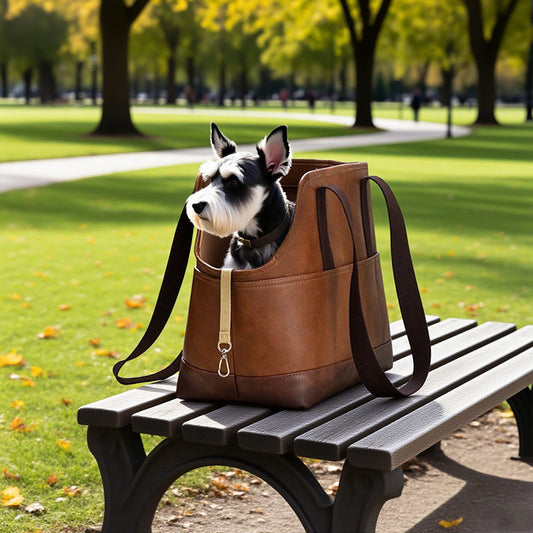 PU Portable Small Pet Carrier Bag