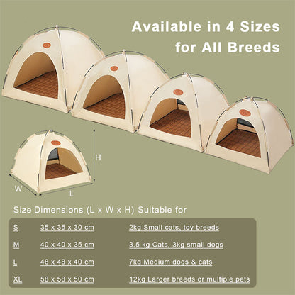 Outdoor Camping Portable Foldable Pet Tent