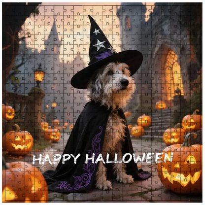 Halloween Customized Pet Portrait Puzzle