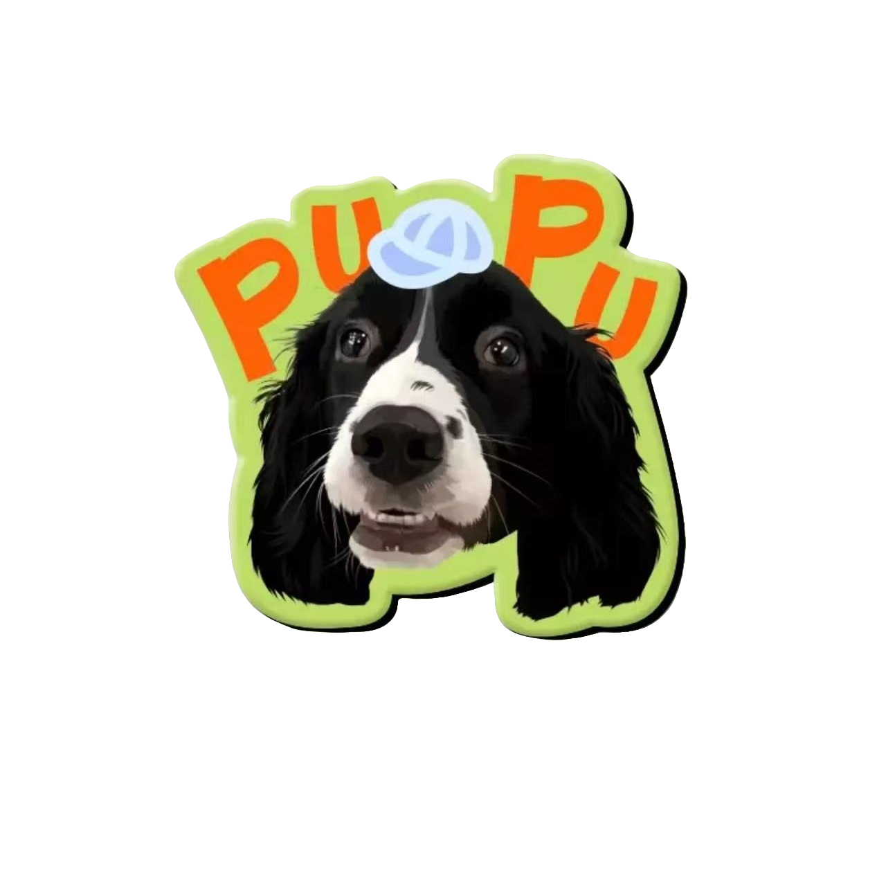 Customized Pet refrigerator sticker/Keychain 2