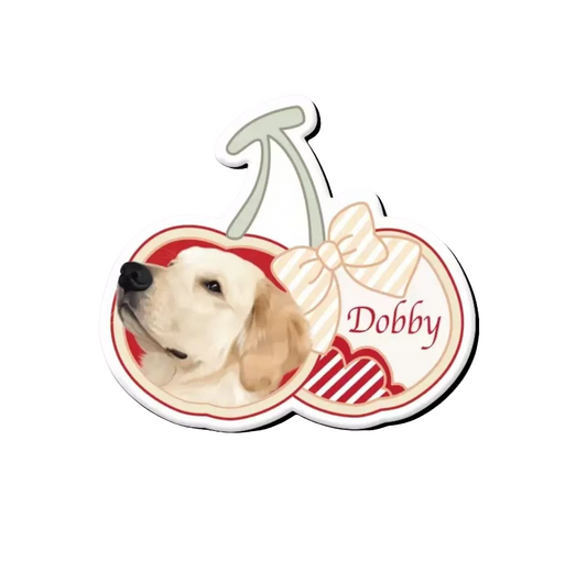 Customized Pet refrigerator sticker/Keychain 7