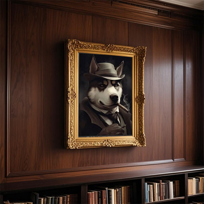 Porträt von Holmes' Hund als Haustier