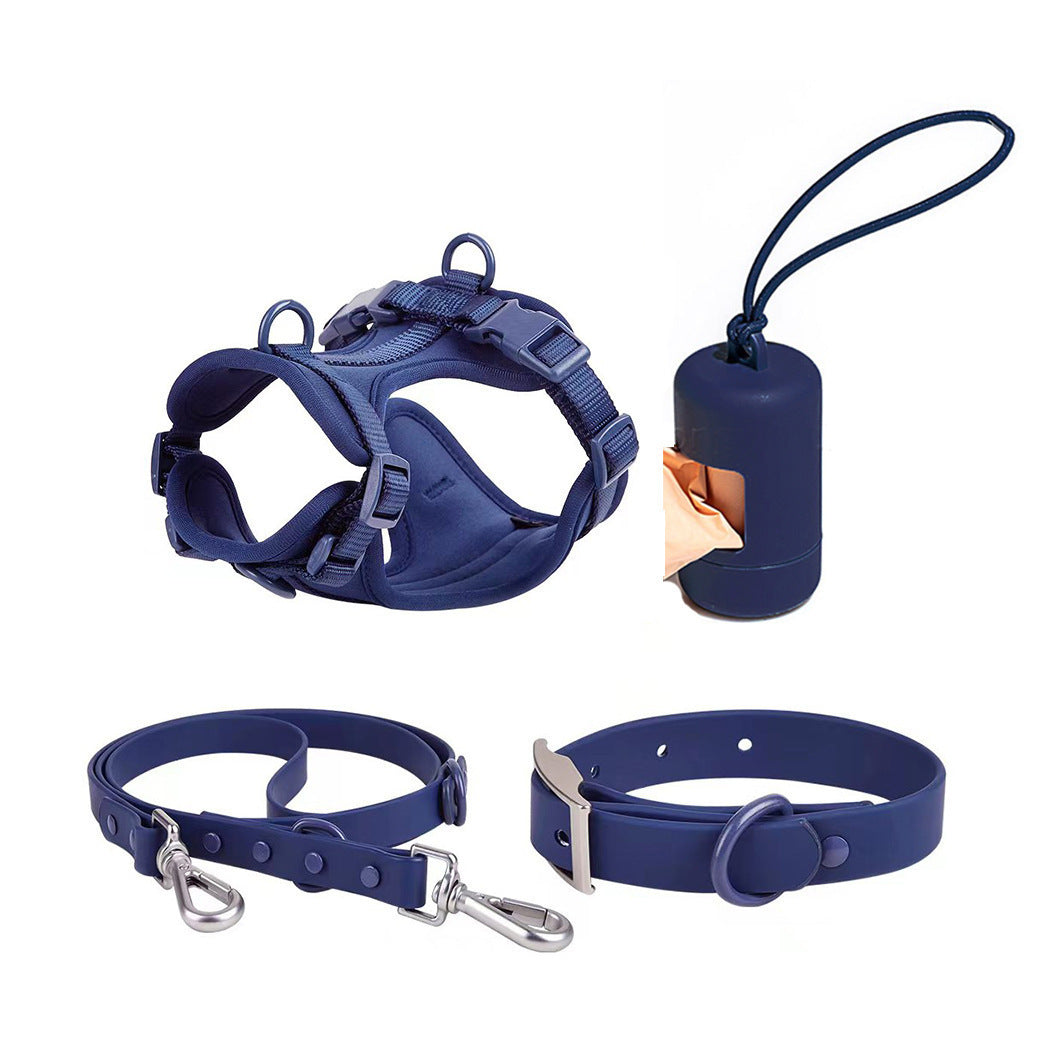 Waterproof PVC 4 - Piece Pet Harness for All Dogs