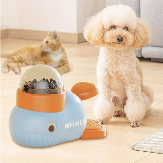 Nature Forme Whale Treat Launcher – Interactive Feeder & Slow Toy