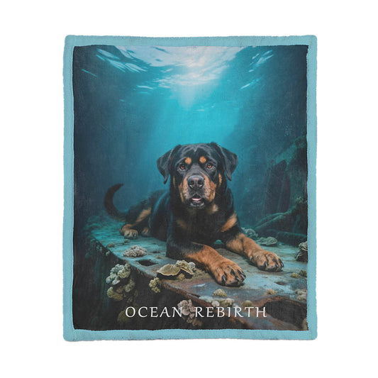 Ocean Rebirth benutzerdefinierter Liebhaber-Wollecke